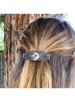 Oberon Design Dreaming Cat Hair Clip, Hand Crafted Metal Barrette Made in the USA with a Medium 70mm Clip by Oberon Design  - Image 3