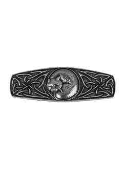 Oberon Design Dreaming Cat Hair Clip, Hand Crafted Metal Barrette Made in the USA with a Medium 70mm Clip by Oberon Design  - Image 1