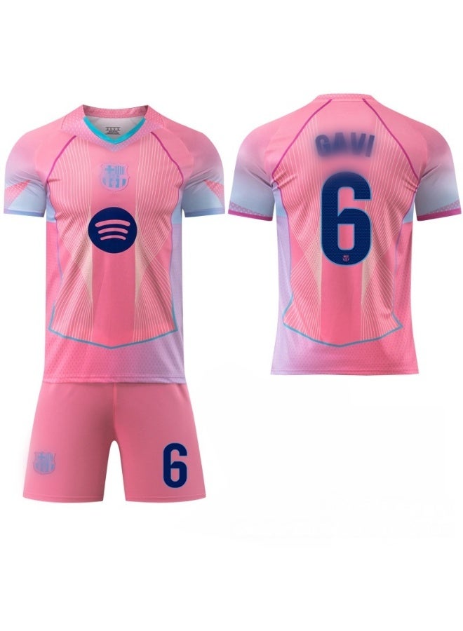 KUYING New Pink Commemorative Edition Football Suit Set - Image 1