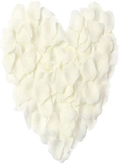 SHATCHI 200pcs Ivory Silk Rose Petals Mother’S Day Wedding Confetti Anniversary Table Decorations Christening Flowers Scatter 