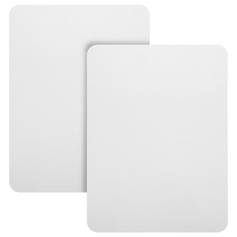 Double Sided Dry Erase Board Set 2pcs Portable Memo Whiteboard 21x29.7cm for Home Office School - Image 2