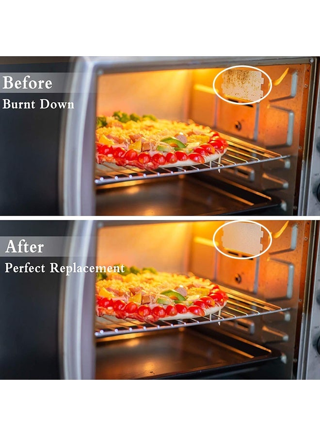 Wffo Waveguide Covers for Microwave - 8 PCS Universal Mica Wave Guide Covers Mica Plates Sheets Microwave Oven Repairing Part for All Microwave Oven or Other Home Appliances, Cut to Size, 6.5*11.5cm - Image 5