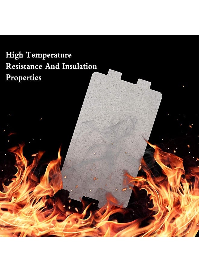 Wffo Waveguide Covers for Microwave - 8 PCS Universal Mica Wave Guide Covers Mica Plates Sheets Microwave Oven Repairing Part for All Microwave Oven or Other Home Appliances, Cut to Size, 6.5*11.5cm - Image 4