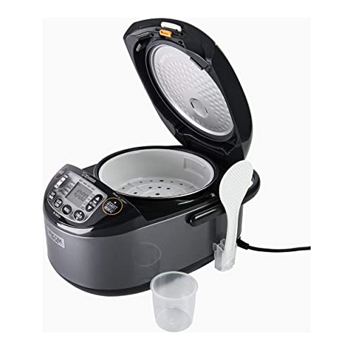 Zojirushi NL-GAC10BM 5.5 Cup Uncooked Umami Micom Rice Cooker and Warmer (Metallic Black) - Image 3
