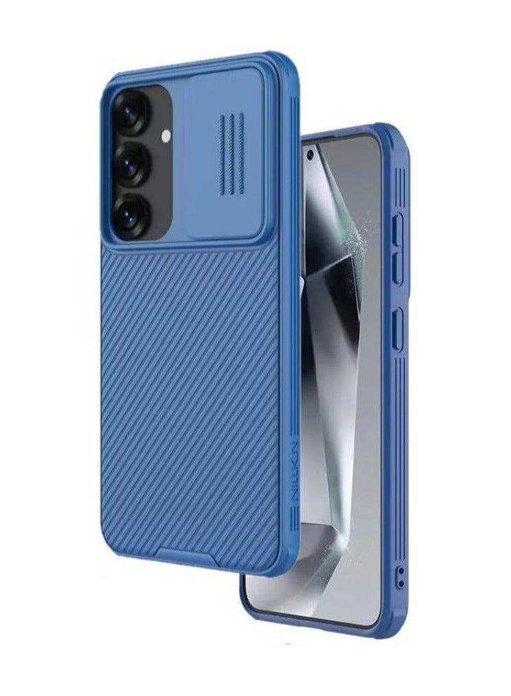 Nillkin Case for Samsung Galaxy S25 Plus Case nillkin CamShield case Protective Cover with Camera Protector Hard PC Ultra Thin Anti-Scratch Phone Case For Samsung Galaxy S25 Plus Blue
