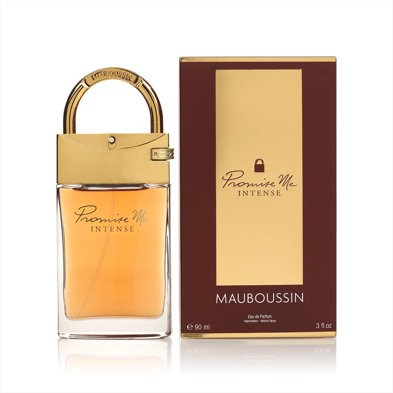 Mauboussin - Promise Me Intense 90ml (3 Fl Oz) - Eau de Parfum for Women - Oriental & Floral Scents - Image 1