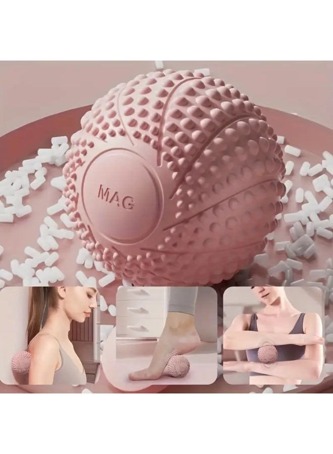 Goolsky كرة تدليك كاملة للجسم 1 قطعة لاستعادة العضلات، كرة يوجا وبيلاتس صغيرة - Image 2