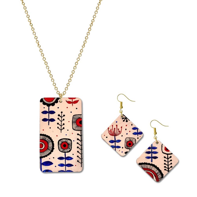 Penkraft Scandinavian Art on MDF Jewellery DIY Kit Free Video Tutorial - Image 5