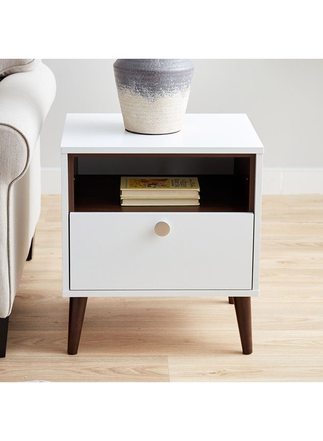 Home Box Natalia End Table With Drawer 52.9x48x40 cm - Image 2