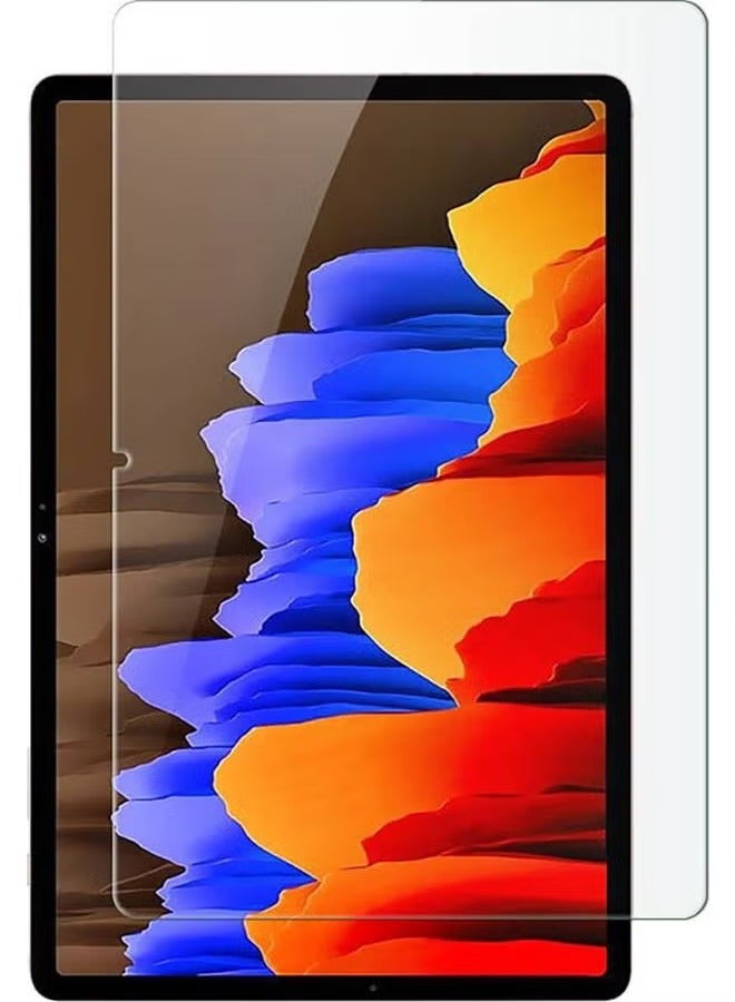 شوبي Screen Protector Compatible with Samsung Galaxy Tab S8 and Tab S7, Tempered Screen Protection 