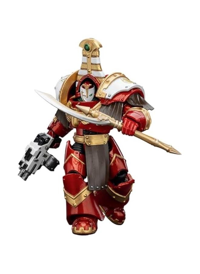 null - JOYTOY Warhammer The Horus Heresy Series, Sekhmet Terminator Cabal: Sekhmet with and Combi-Bolter and and Achea Force Weapon, 1/18 Scale Collectible Action Figure JT7349 - Image 1