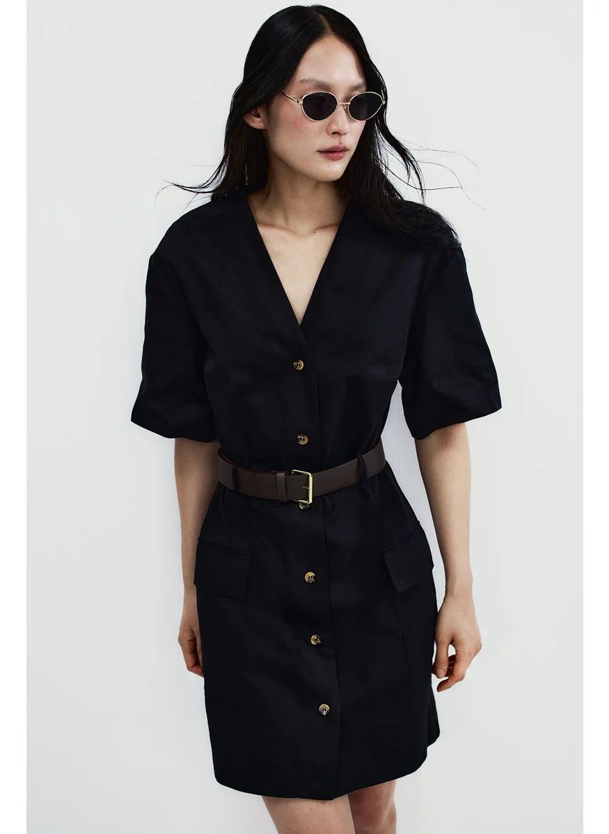 اتش اند ام Belted Utility Dress