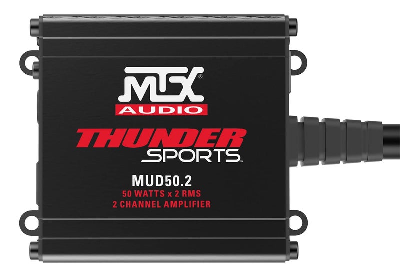 MTX Audio MUD502 Thunder Sports 50W x 2 2 Full Range Class D Marine Grade Amplifier
