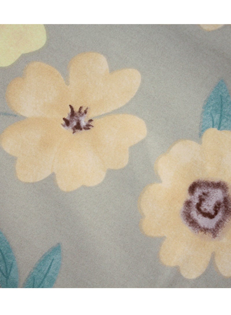 Refined Sulfur Cotton Luoyuan Grey Brown 200 * 230cm Bed Set of Four Pieces  - Image 4