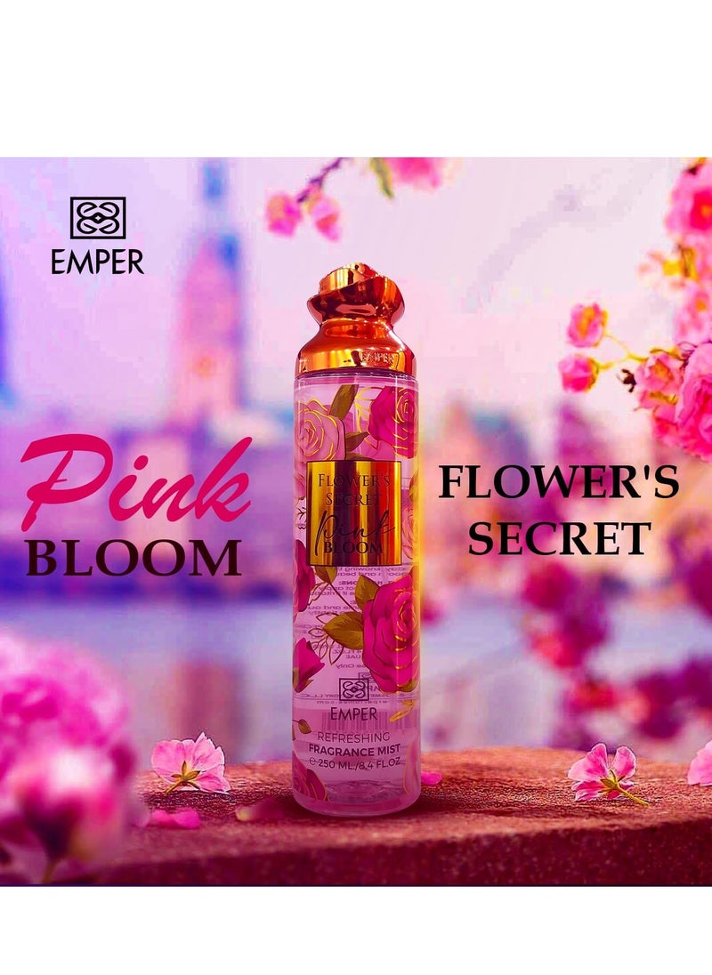 Emper Flowers Secret Pink Bloom - Women - Mist - 250Ml  - Image 1