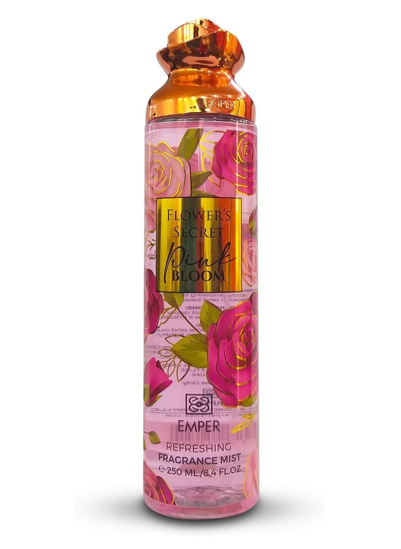 Emper Flowers Secret Pink Bloom - Women - Mist - 250Ml  - Image 2