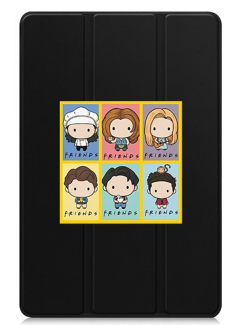 Theodor Protective Flip Case For Xiaomi Pad 7 & Xiaomi Pad 7 Pro With Trifold Stand Auto Wake Sleep Shockproof Cover - friends - Image 1