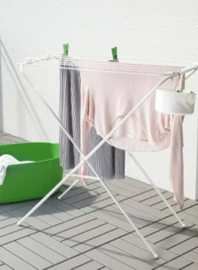 Jall White Indoor Outdoor Wash Dryer - Image 2