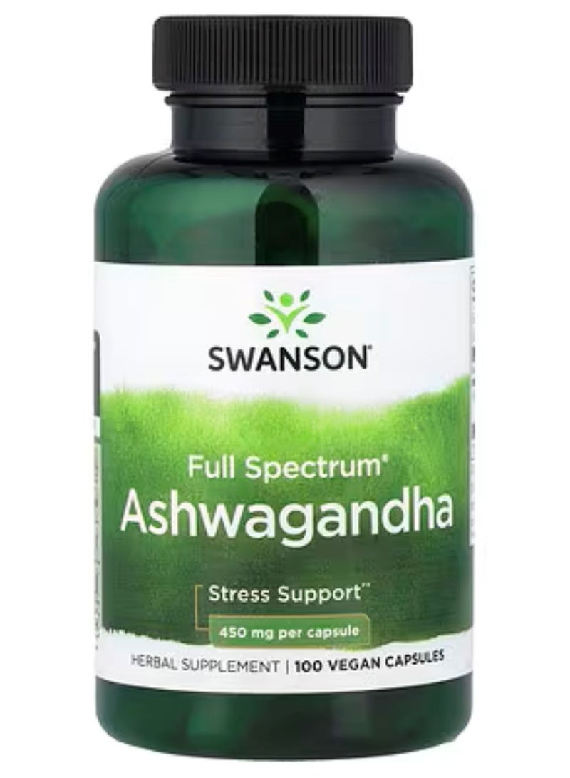 SWANSON Ashwagandha 450 mg 100 Capsules