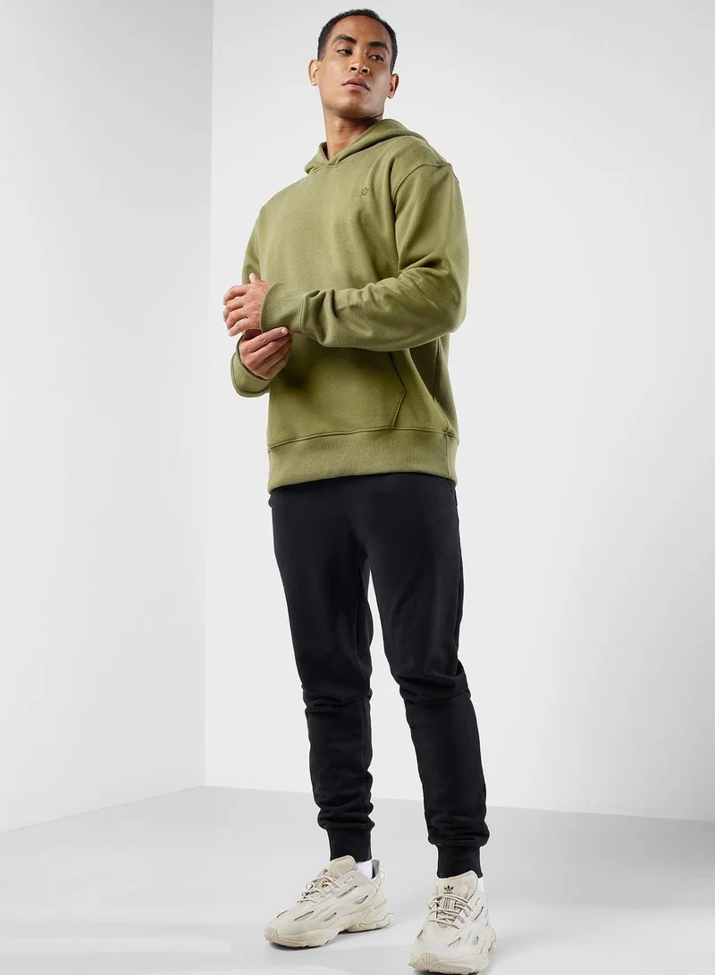 adidas هودي اديداس  أخضر للرجال