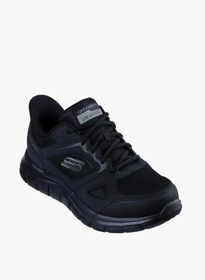 سكيتشرز Men TRACK Lace-Up Sports Shoes