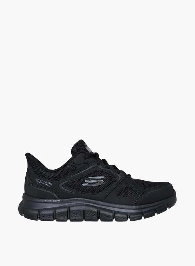 سكيتشرز Men TRACK Lace-Up Sports Shoes