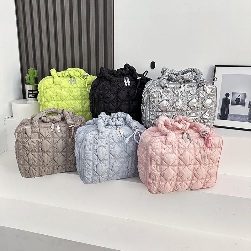 CAHMLO Women's Nylon Bucket Bag - Image 4