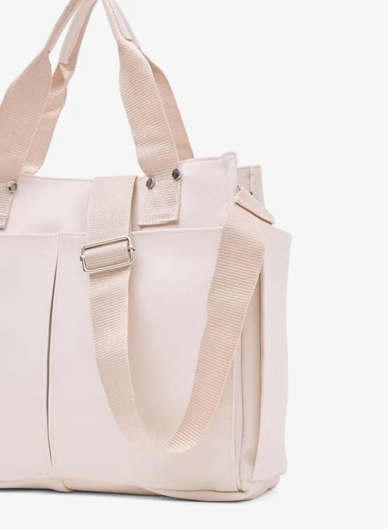 Shule Bags  Milano Leather Document Bag – Cream. for Women | Best Price UAE