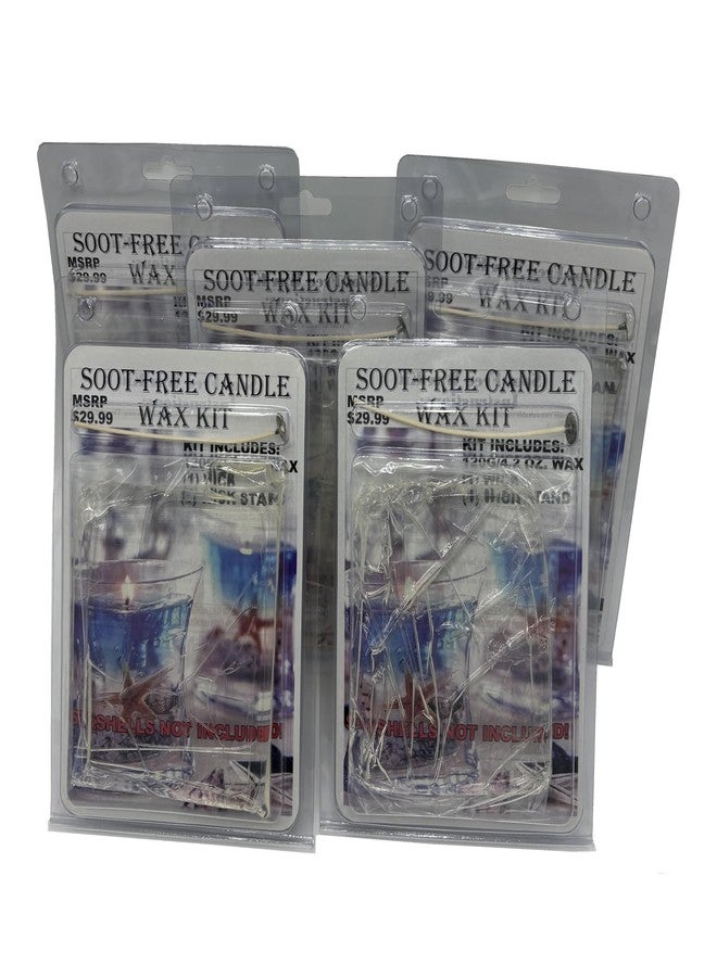 ساينس جَن فن مجموعة شمع شموع خالية من السخام - مثالية لتنمية مهاراتك الإبداعية في صناعة الشموع - 4 عبوات - Image 1