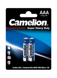 Camelion Super Heavy Duty AAA Battery 2 Piece  - Image 1