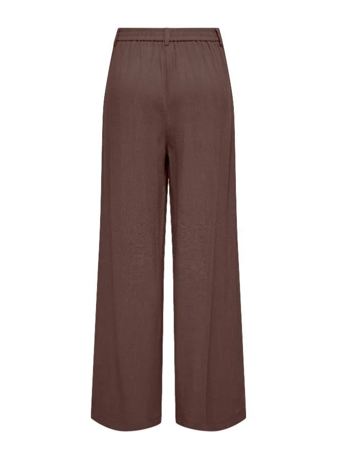 Only Emmia-Siesta Linen Wide Pant