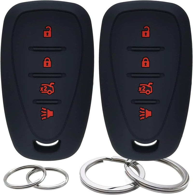 GFDesign Silicone Key Fob Cover Set for Chevrolet - Image 1