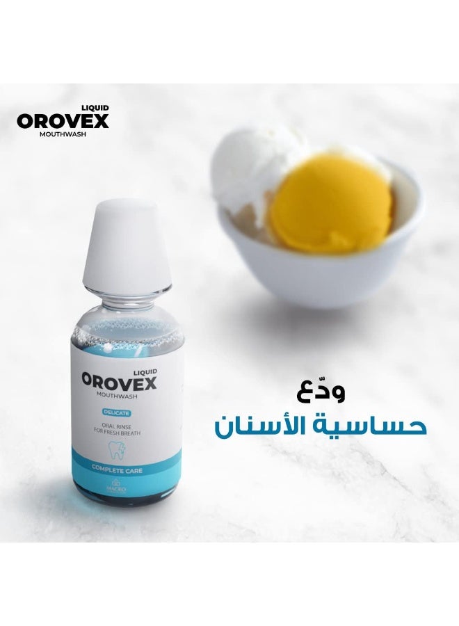 OROVEX Mouthwash Delicate- 250ml - Image 5