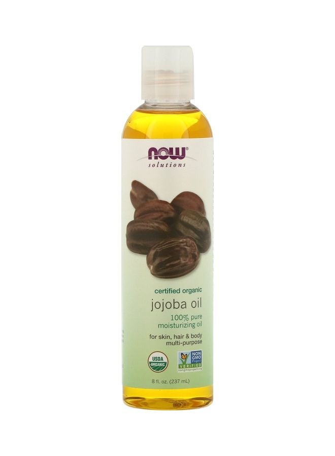 Now Foods Certified Organic Jojoba Oil 237ml - Image 1