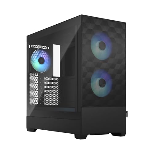 Fractal Design Pop Air RGB Black Tempered Glass Clear Tint - Image 1
