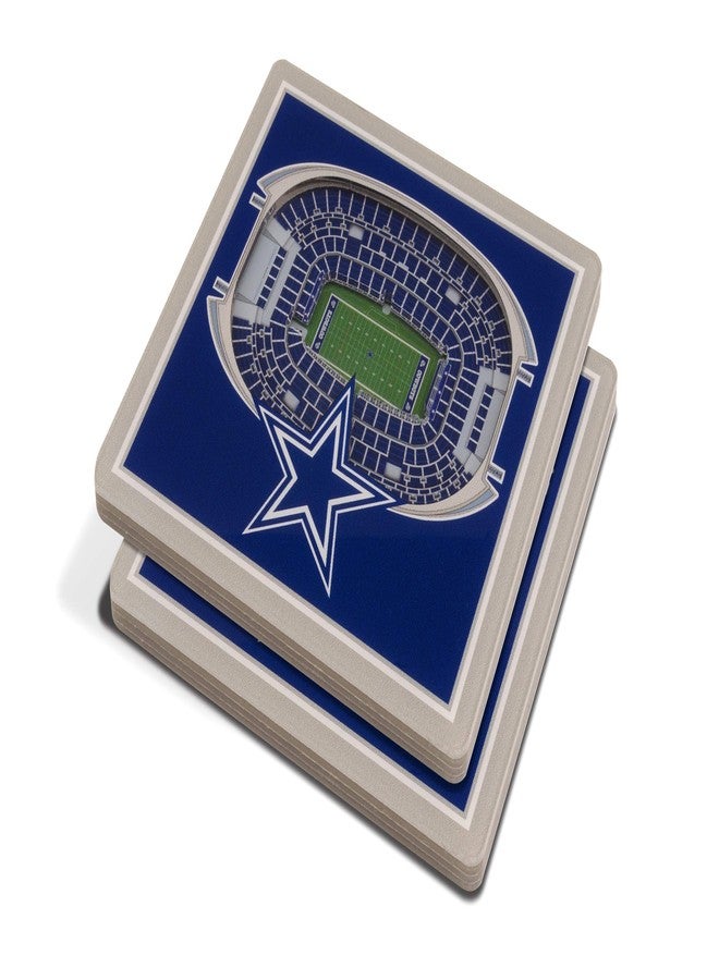 يو ذا فان YouTheFan NFL Dallas Cowboys 3D StadiumView Coasters - AT&T Stadium - Image 1