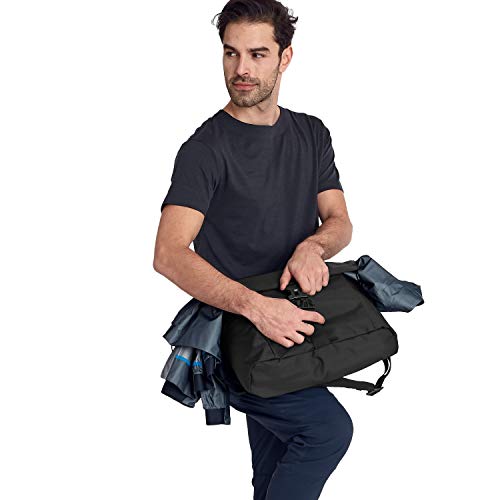 Mammut Xeron Messenger - Water-Repellent Shoulder Bag with Laptop Sleeve for Travel & Everyday Use, Black, 14 Liters - Image 2