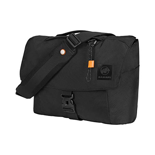 Mammut Xeron Messenger - Water-Repellent Shoulder Bag with Laptop Sleeve for Travel & Everyday Use, Black, 14 Liters - Image 1