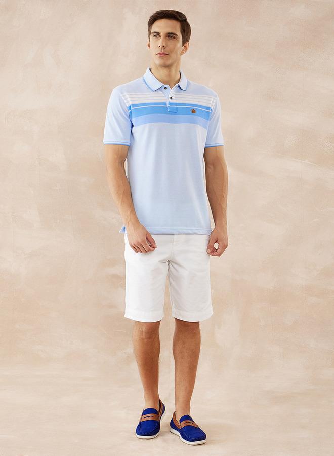 Fahrenheit Striped Polo T-shirt - Image 2