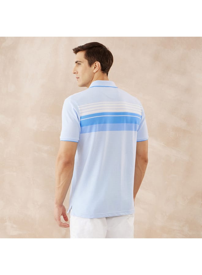 Fahrenheit Striped Polo T-shirt - Image 4