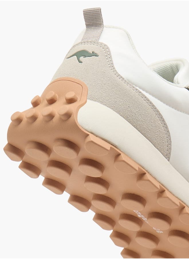 kangaROOS - Men's Logo Print Sports Shoes with Lace-Up Closure - Image 1