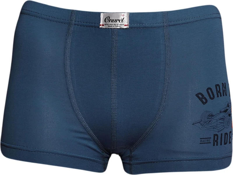 Onurel 5-Pack Lycra Patterned Boy Boxer