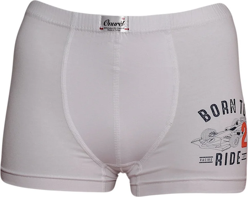 Onurel 5-Pack Lycra Patterned Boy Boxer