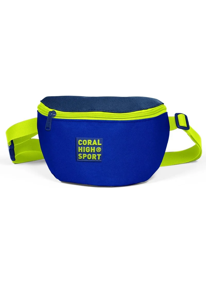 كورال هاي Sport Saks Navy Blue Waist Bag 22615