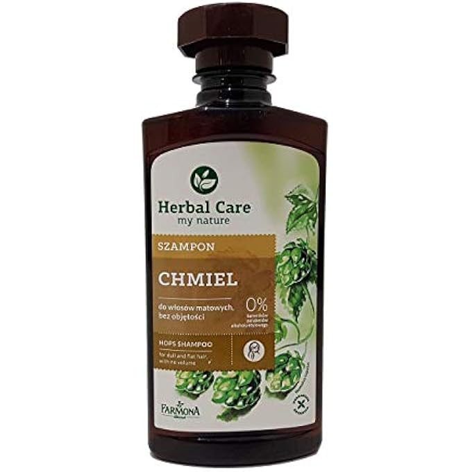 FARMONA HERBAL CARE HOPS SHAMPOO FOR HAIR WITHOUT VOLUME AND WEAK - Image 2