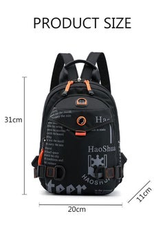 DUNISO Compact Sling Bag for Men Multifunctional Cross Body Bag Waterproof Chest Shoulder Backpack with Buckle Everyday Carry Bag for Travel Work Sport  - Image 4