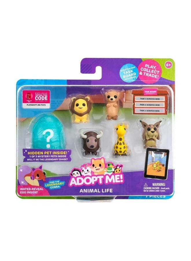 ADOPT ME! Adopt Me Animal Life Multipack Figures Set  - Image 1
