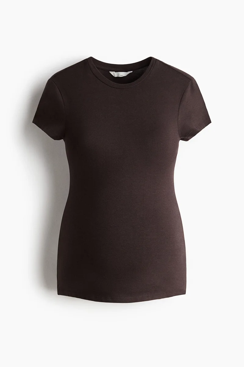 H&M MAMA Fitted T-shirt
