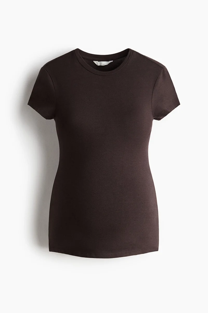 H&M MAMA Fitted T-shirt