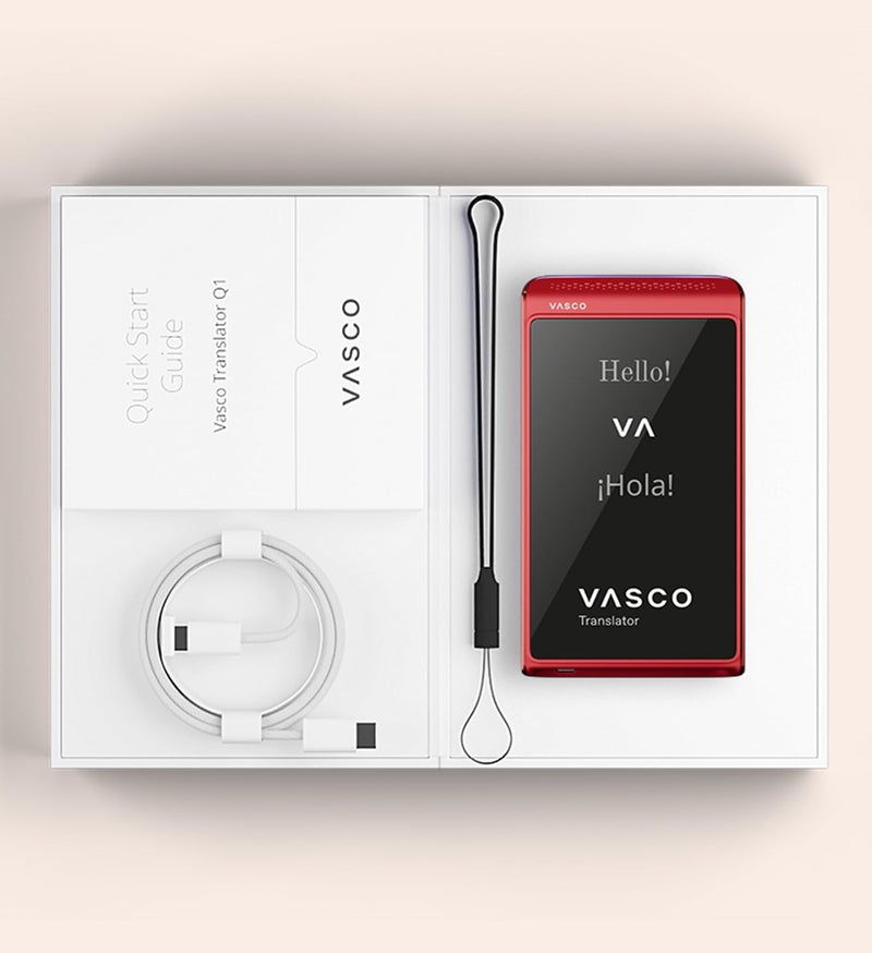 Vasco Electronics Vasco Translator Q1 | AI Voice Cloning Language Translator Device | 113 Languages | Free Lifetime Internet in Nearly 200 Countries | Slate Blue - Image 5